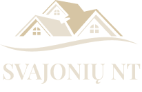 Svajonių NT logotipas – modernus nekilnojamojo turto prekės ženklas